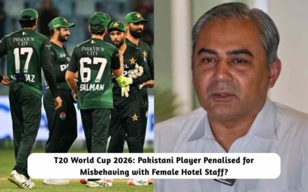 Pakistani Player Penalised for Misbehaving with Female Hotel Staff?