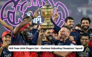 RCB Team 2026 Players List – Checkout Defending Champions’ Squad Here! RCB Team 2026 Players List