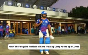 Rohit Sharma Mumbai Indians Training Camp IPL 2026