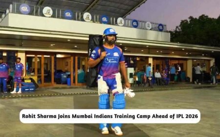 Rohit Sharma Mumbai Indians Training Camp IPL 2026