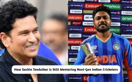 Sachin Tendulkar Mentoring Next-Gen Indian Cricketers