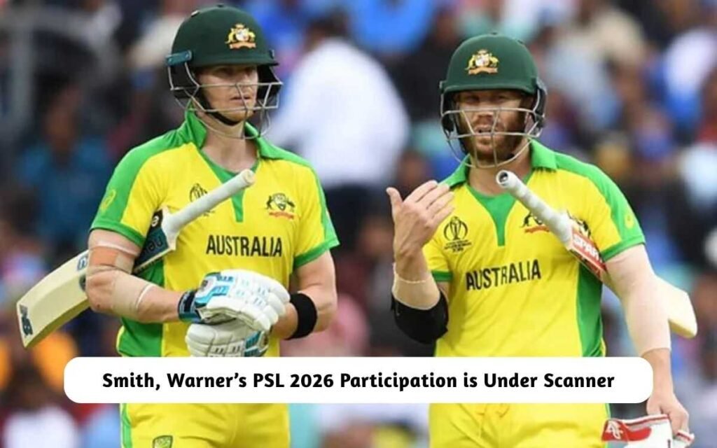Smith, Warner’s PSL 2026 Participation