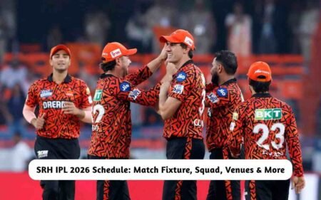 SRH IPL 2026 Schedule