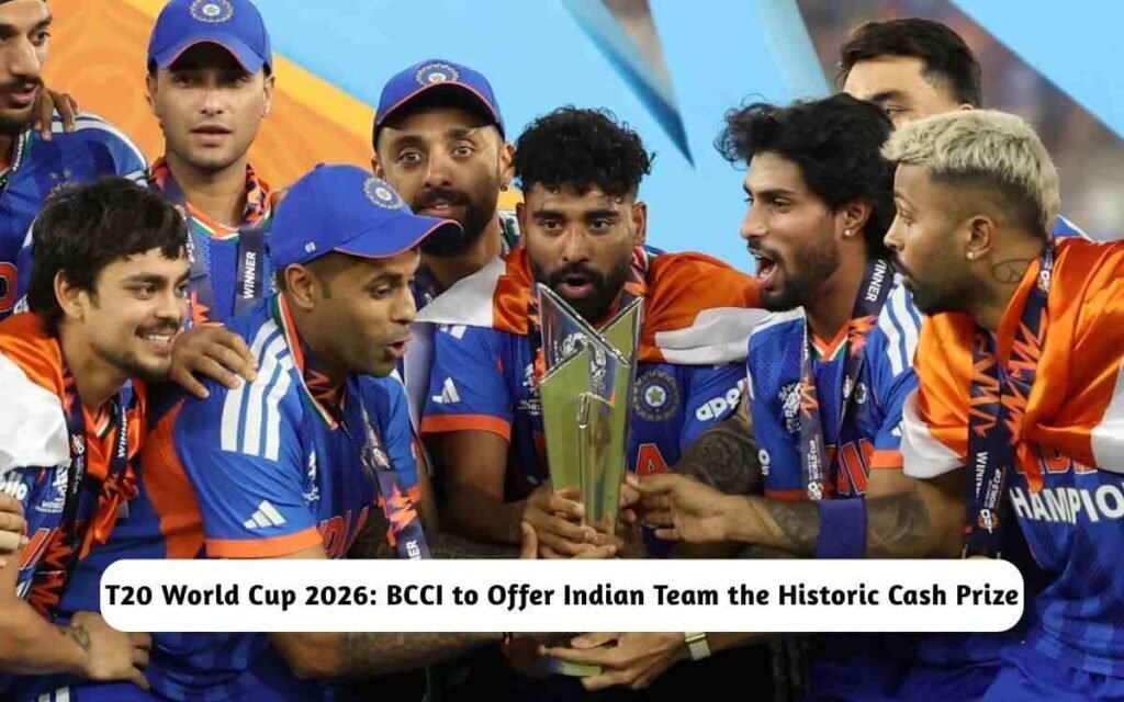 BCCI to Offer Indian Team the Historic Cash Prize