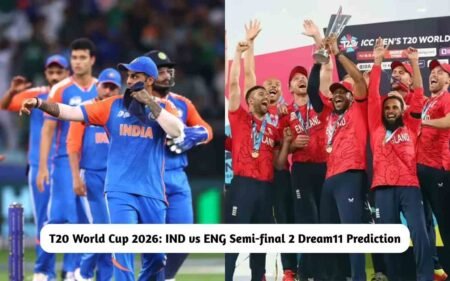 IND vs ENG Dream11 Semi-final 2 Match Prediction
