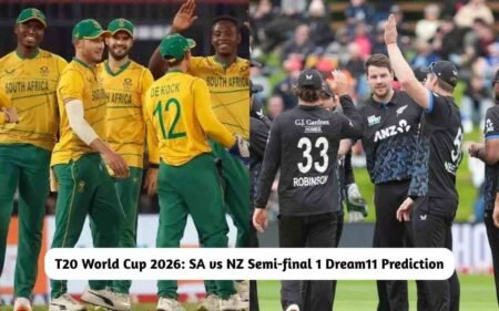 T20 World Cup 2026: SA vs NZ Dream11 Prediction Today Semi-final 1, Pitch Report, Playing XI, Fantasy Cricket Tips T20 World Cup 2026: SA vs NZ Dream11 Prediction