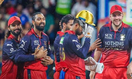 IPL 2026: RCB won by 18 runs vs MI