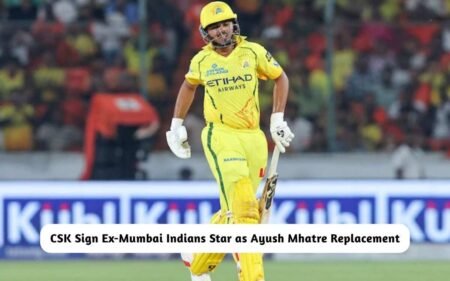 IPL 2026: CSK Sign Injured Ayush Mhatre Replacement