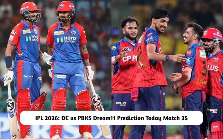 DC vs PBKS Dream11 Prediction