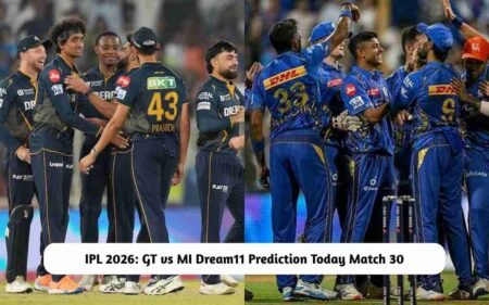 GT vs MI Dream11 Prediction