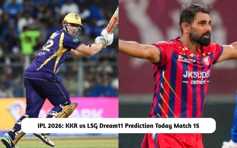KKR vs LSG Dream11 Prediction