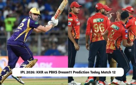 KKR vs PBKS Dream11 Prediction Today Match 12, Pitch Report, Playing XI, Fantasy Cricket Tips KKR vs PBKS Dream11 Prediction