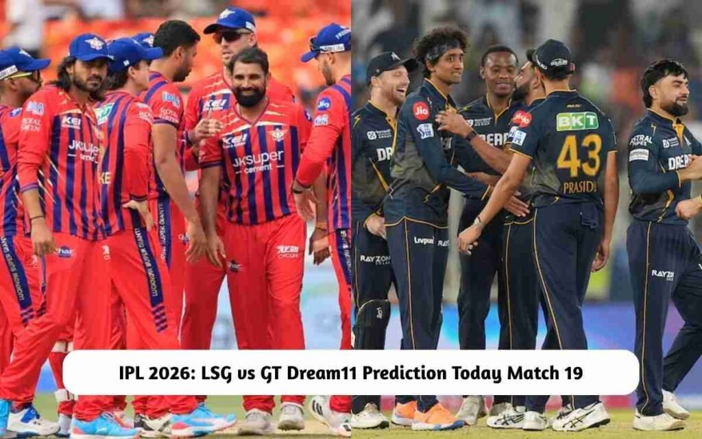 LSG vs GT Dream11 Prediction