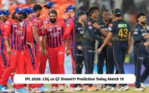 LSG vs GT Dream11 Prediction Today Match 19, Pitch Report, Playing XI, Fantasy Cricket Tips LSG vs GT Dream11 Prediction