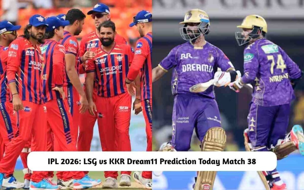 LSG vs KKR Dream11 Prediction