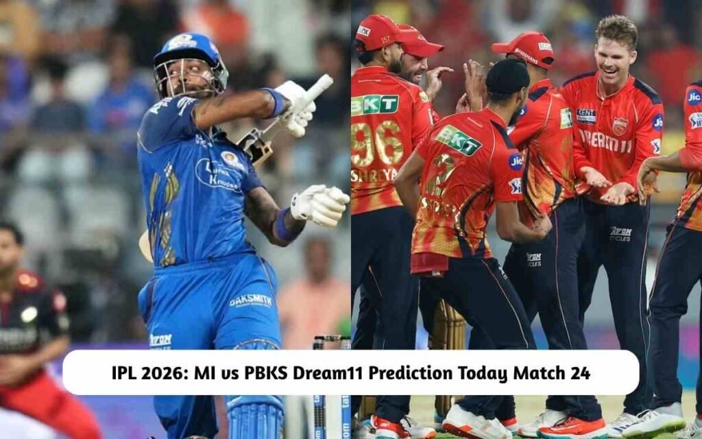 MI vs PBKS Dream11 Prediction Tomorrow Match