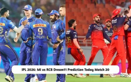 MI vs RCB Dream11 Prediction