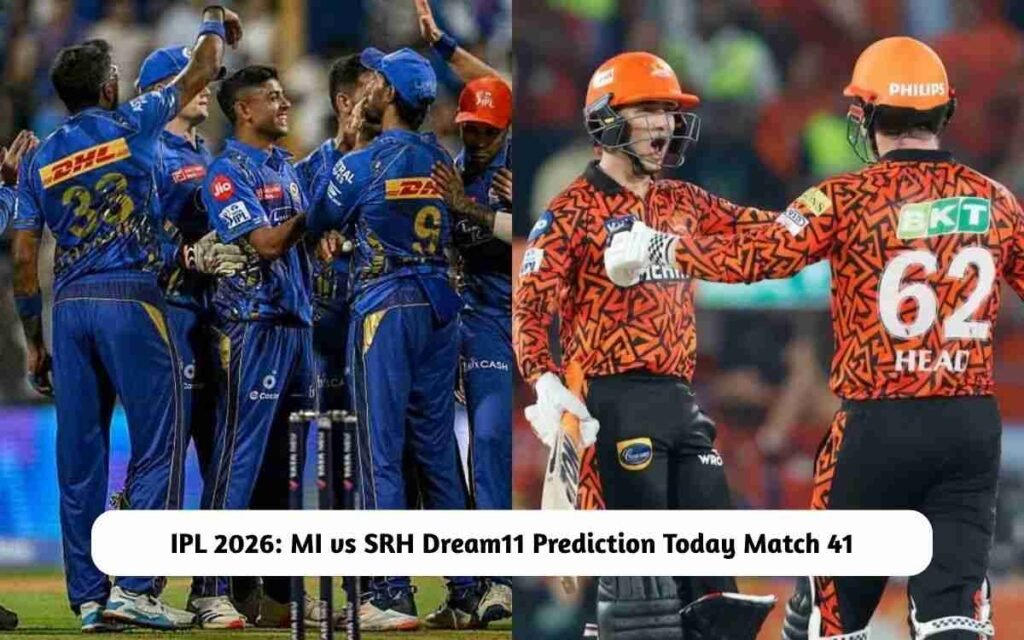 MI vs SRH Dream11 Prediction