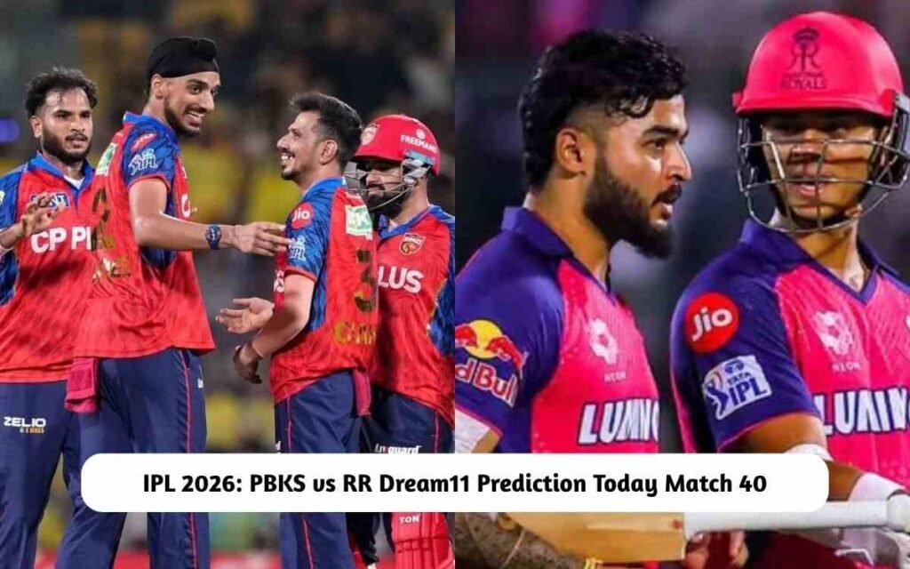 PBKS vs RR Dream11 Prediction