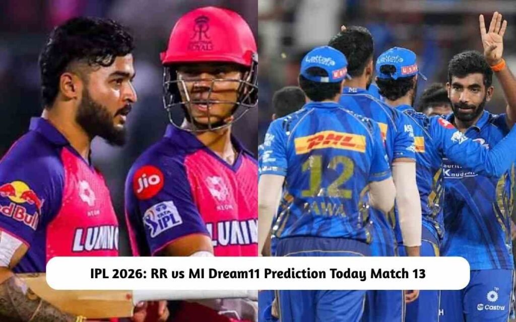 RR vs MI Dream11 Prediction