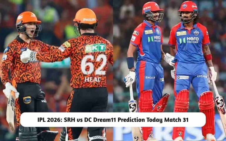 SRH vs DC Dream11 Prediction