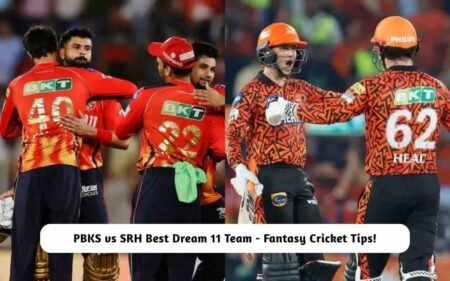 PBKS vs SRH Best Dream 11 Team