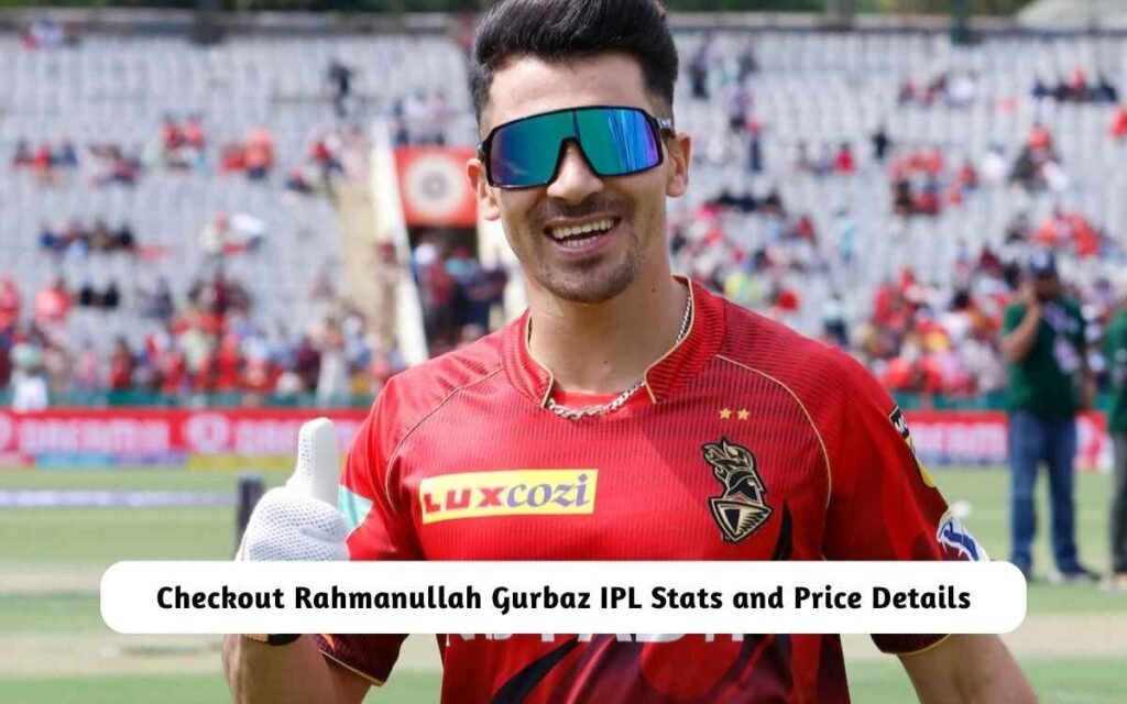 Rahmanullah Gurbaz IPL Stats