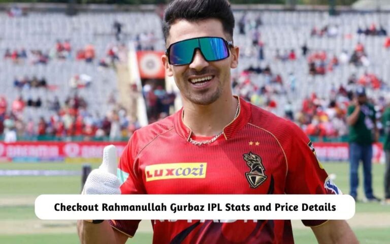Rahmanullah Gurbaz IPL Stats
