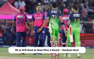 RR vs RCB Head to Head