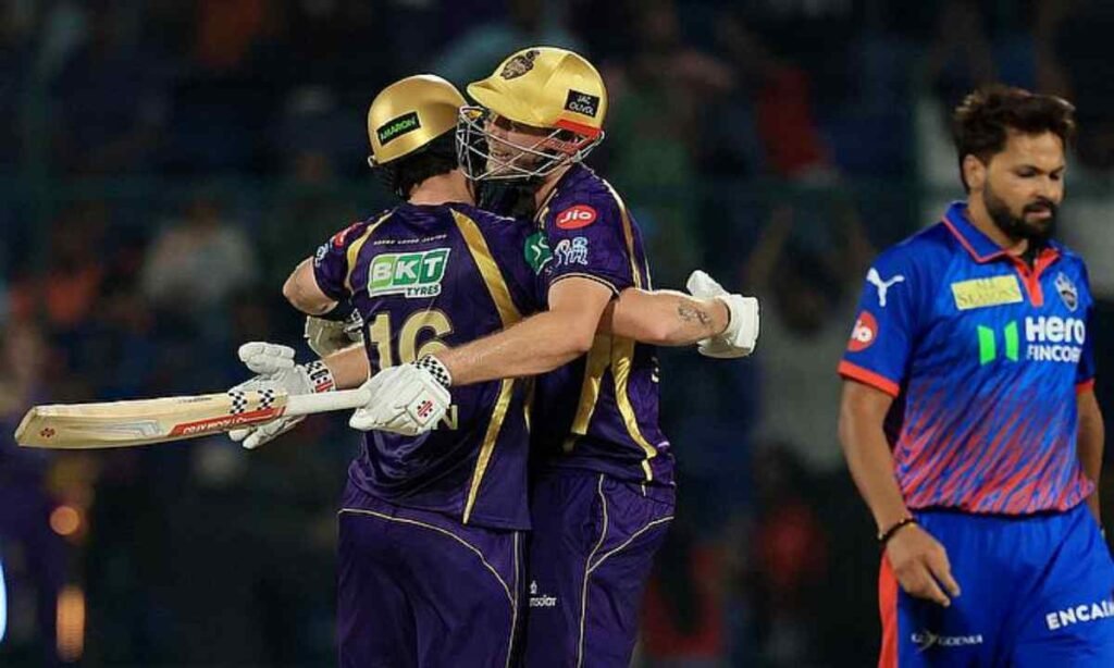 KKR Beat DC by 8 Wickets