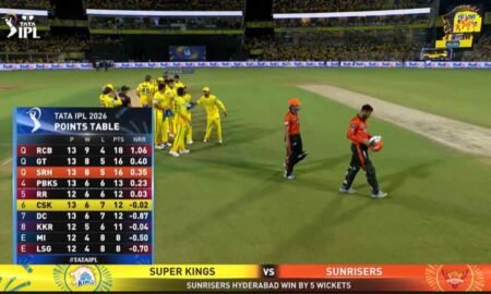 IPL 2026: SRH Beat Chennai Super Kings by 5 Wickets After Ishan Kishan’s Match-Winning 70 Sunrisers Hyderabad defeated Chennai Super Kings by 5 wickets