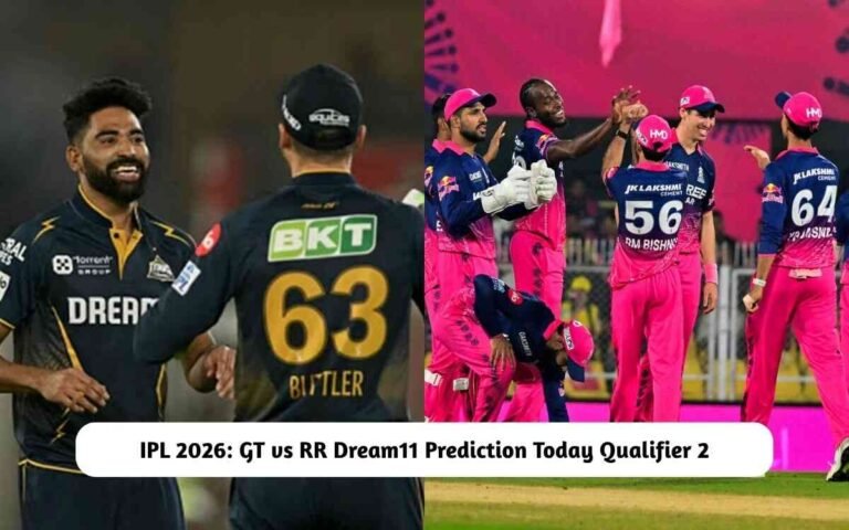 GT vs RR Qualifier 2 Dream11 Prediction