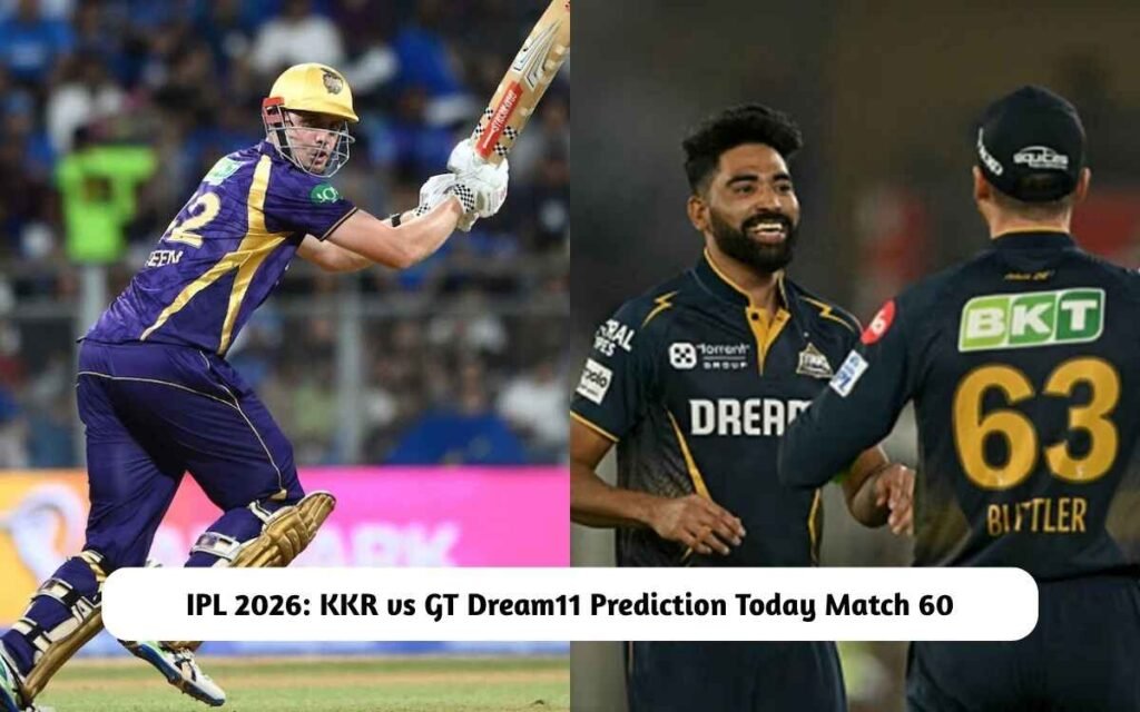 KKR vs GT Dream11 Prediction