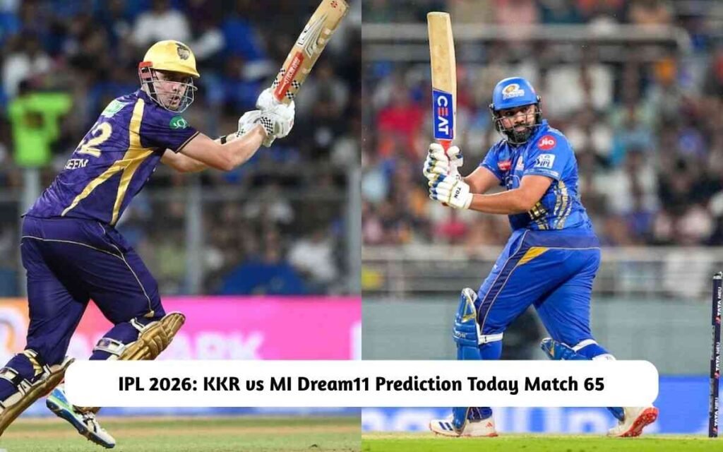 KKR vs MI Dream11 Prediction
