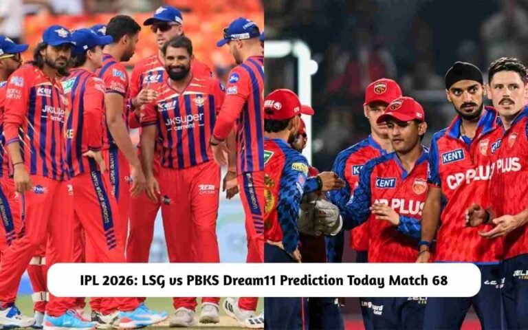 LSG vs PBKS Dream11 Prediction