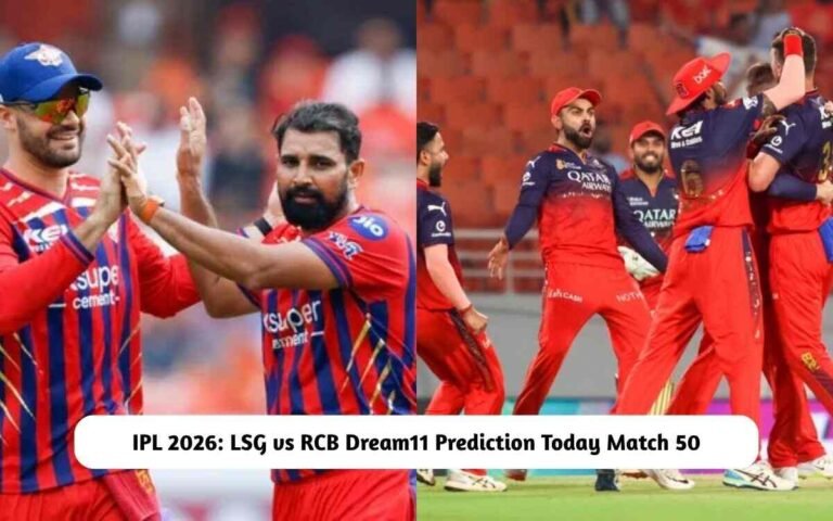 LSG vs RCB Dream11 Prediction