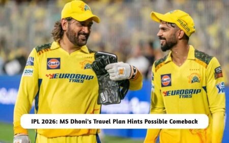 IPL 2026: MS Dhoni Travel Plan Hints Possible Comeback