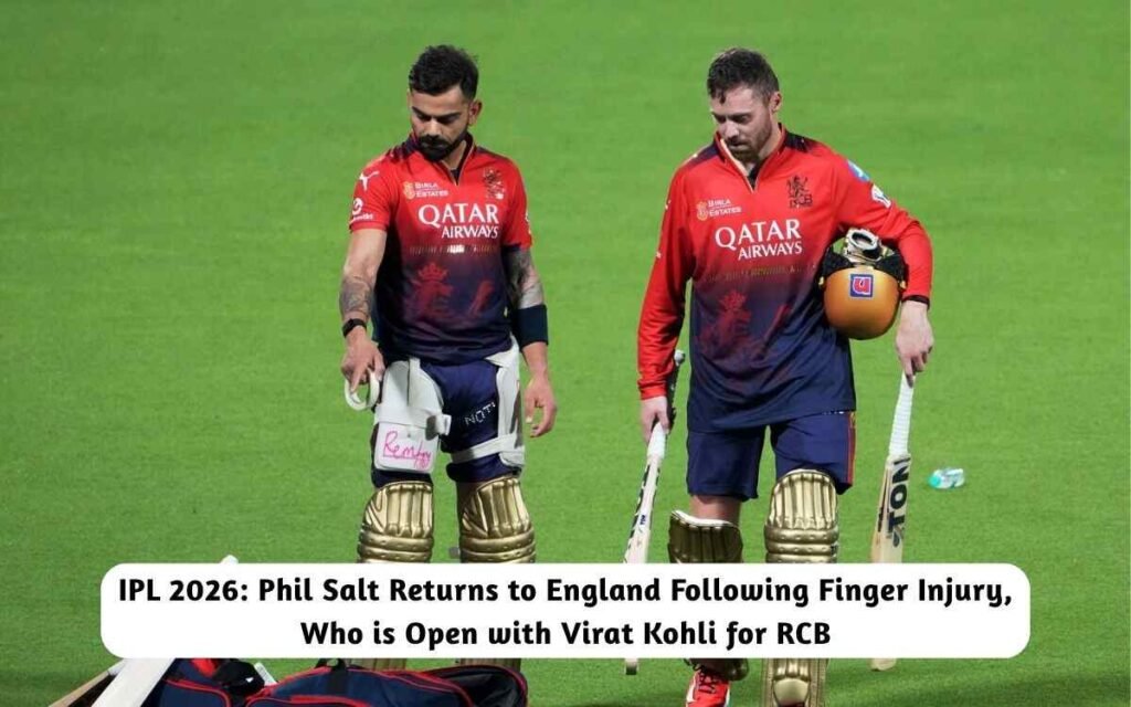 Phil Salt Returns to England Following Finger Injury