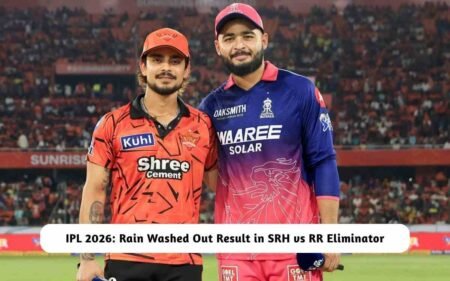 IPL 2026: Rain Washed Out Result in SRH vs RR Eliminator