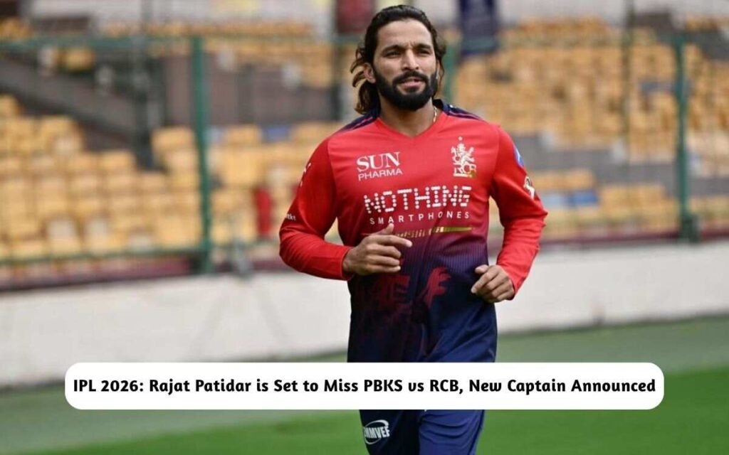 Rajat Patidar is Set to Miss PBKS vs RCB