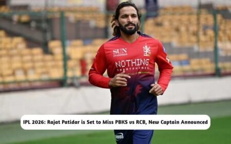 Rajat Patidar is Set to Miss PBKS vs RCB