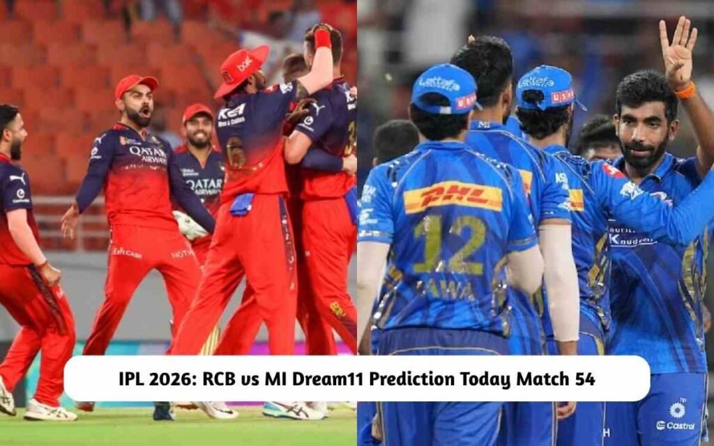RCB vs MI Dream11 Prediction
