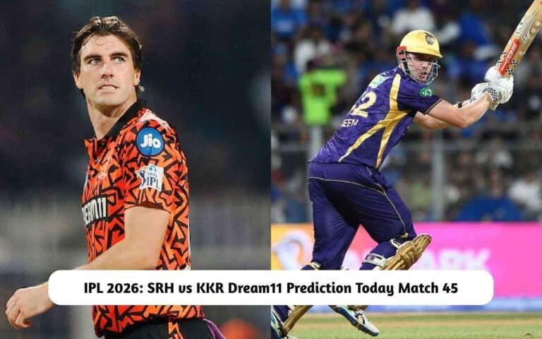SRH vs KKR Dream11 Prediction