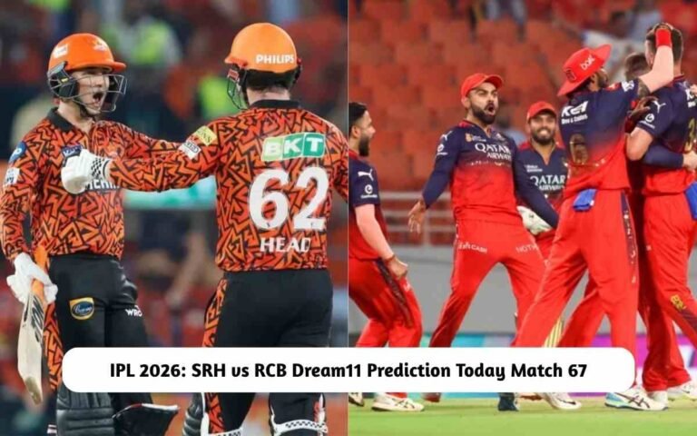 SRH vs RCB Dream11 Prediction