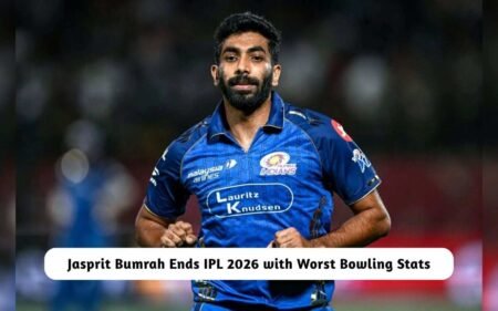 Jasprit Bumrah IPL 2026 Worst Bowling Stats