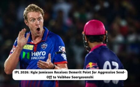 Kyle Jamieson Receives Demerit Point