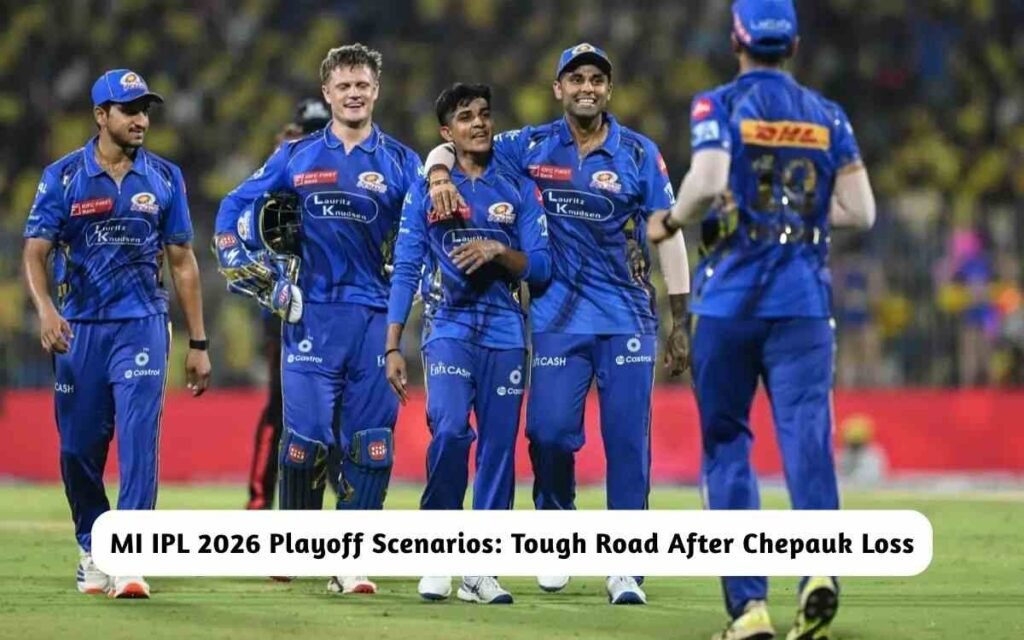MI IPL 2026 Playoff Scenarios