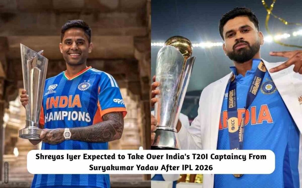 Shreyas Iyer Take India's T20I Captaincy From Suryakumar Yadav