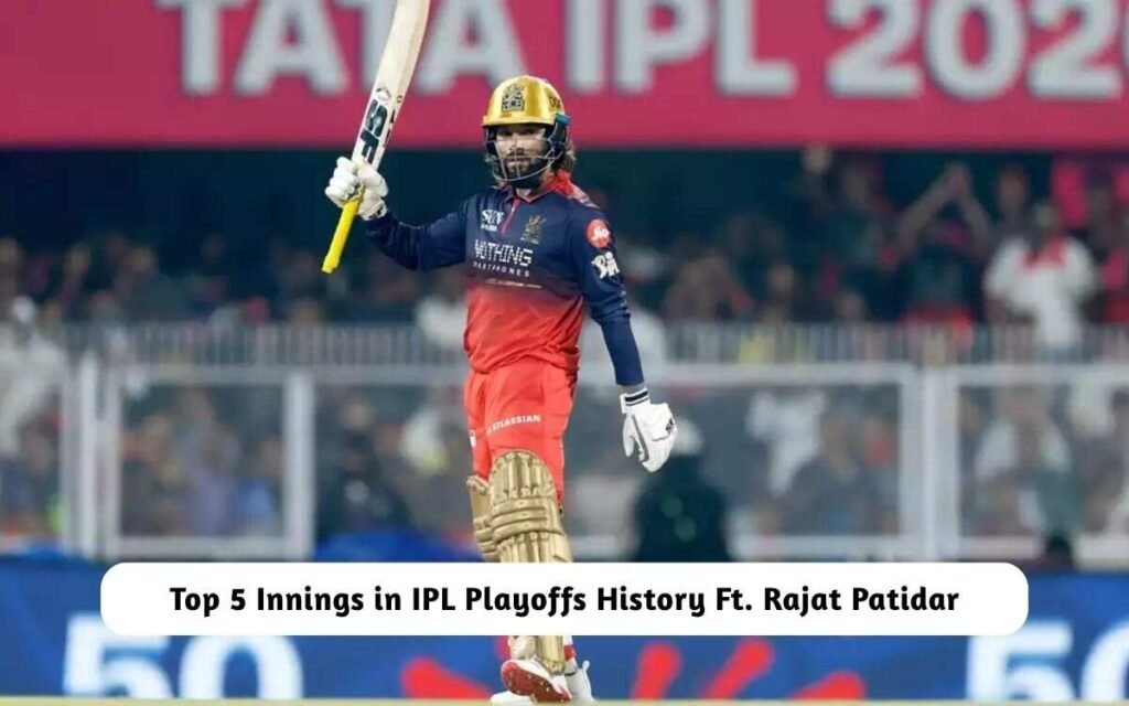 Top 5 Innings in IPL Playoffs History