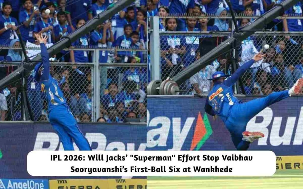 IPL 2026: Will Jacks’ Stop Vaibhav Sooryavanshi’s First-Ball Six